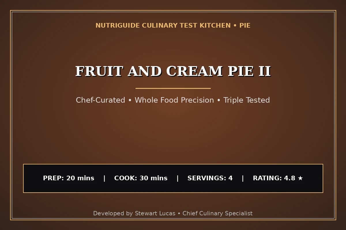 Fruit And Cream Pie Ii