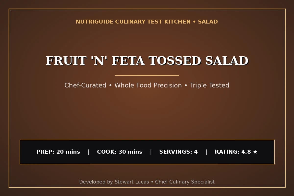 Fruit 'N' Feta Tossed Salad