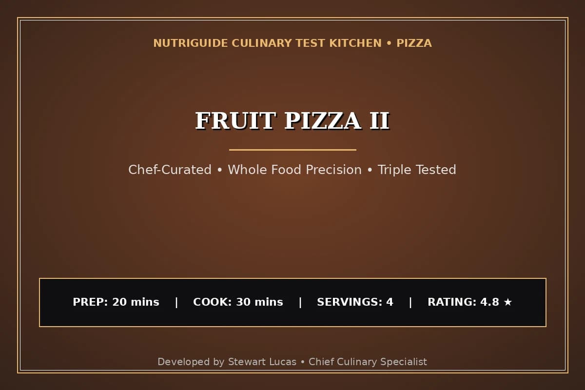 Fruit Pizza Ii