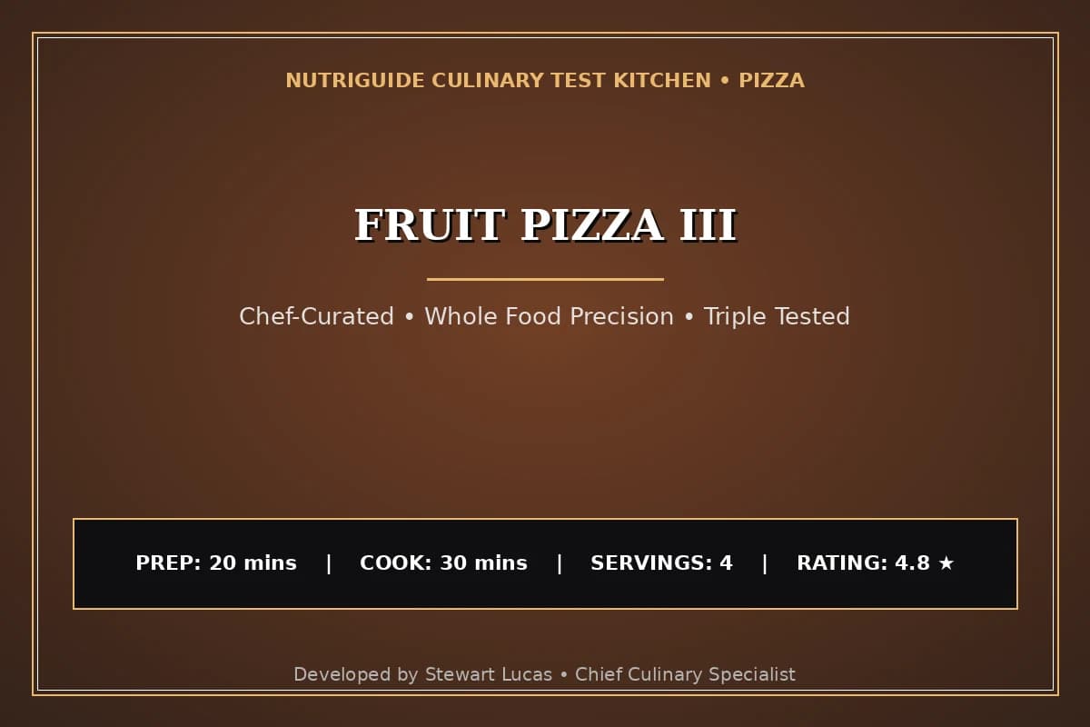 Fruit Pizza Iii
