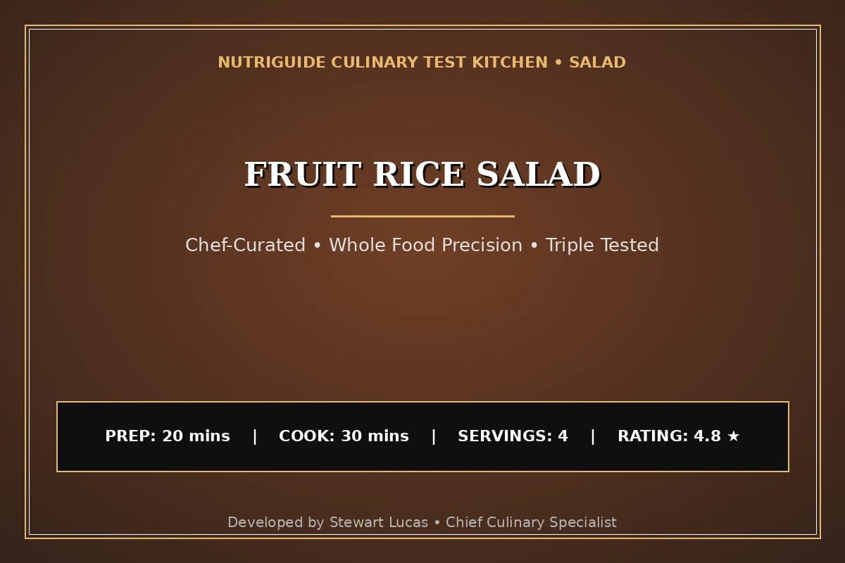 Fruit Rice Salad