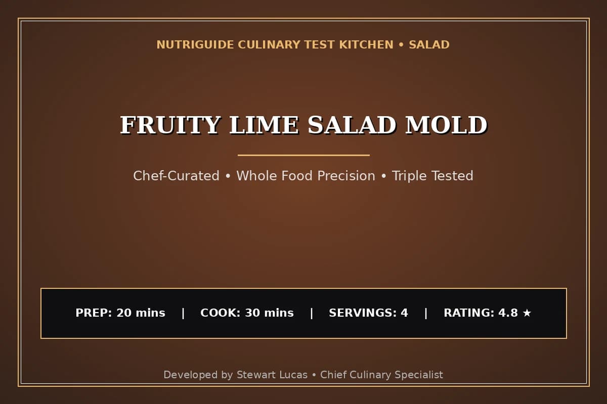 Fruity Lime Salad Mold
