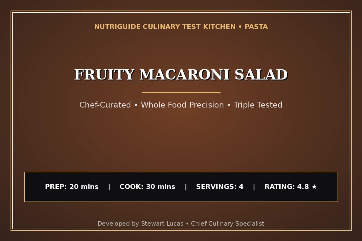 Fruity Macaroni Salad