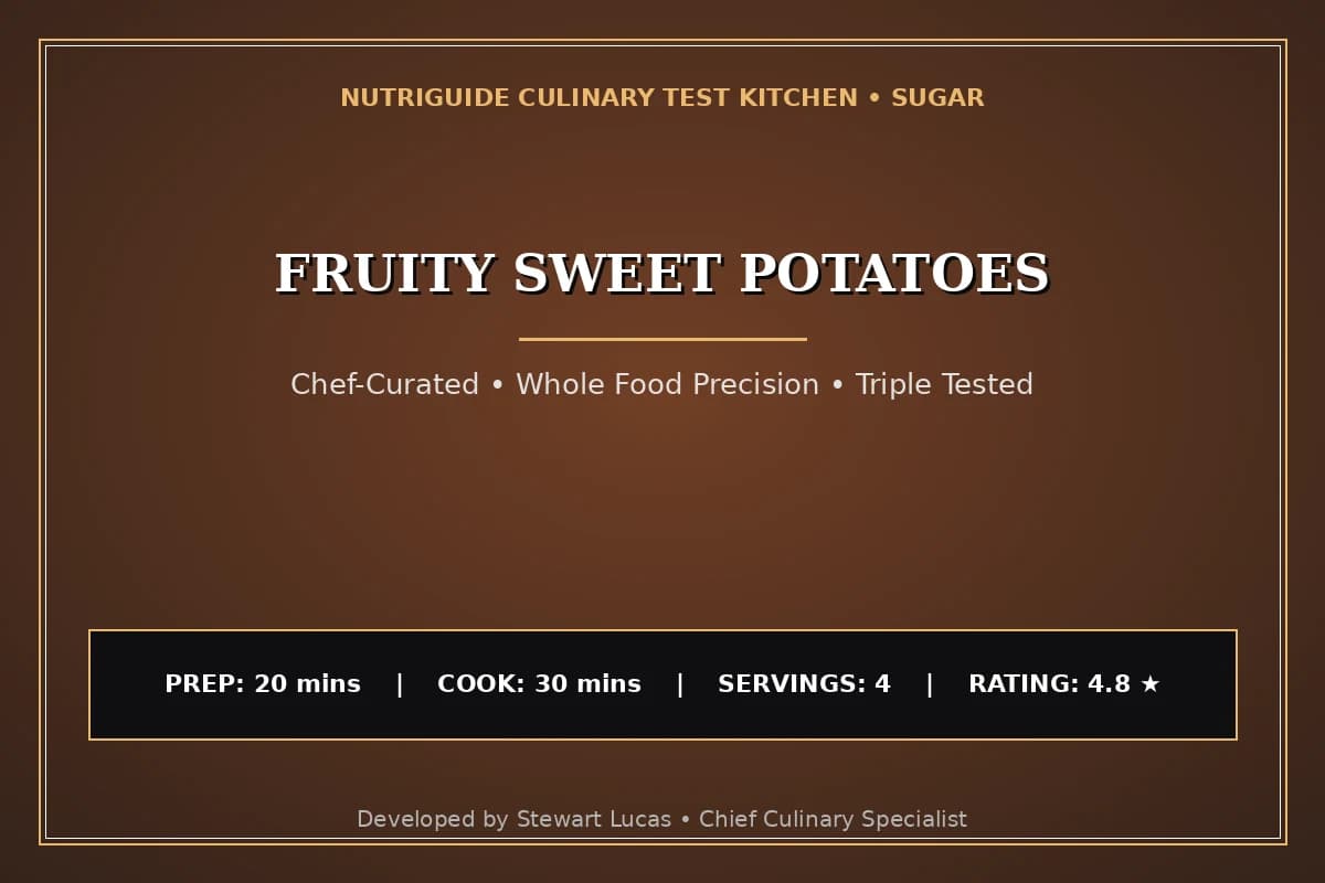 Fruity Sweet Potatoes