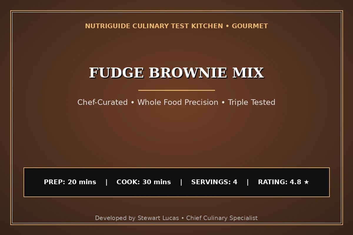 Fudge Brownie Mix