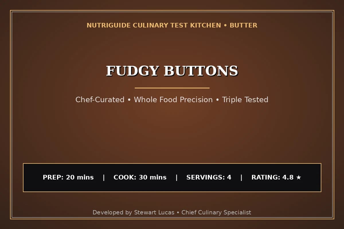 Fudgy Buttons