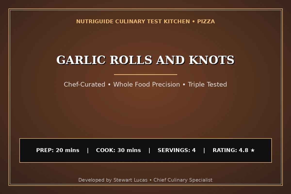 Garlic Rolls And Knots