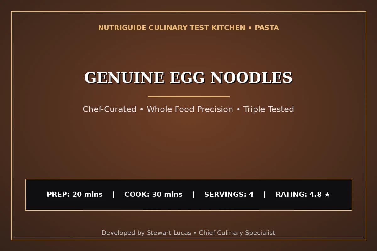 Genuine Egg Noodles