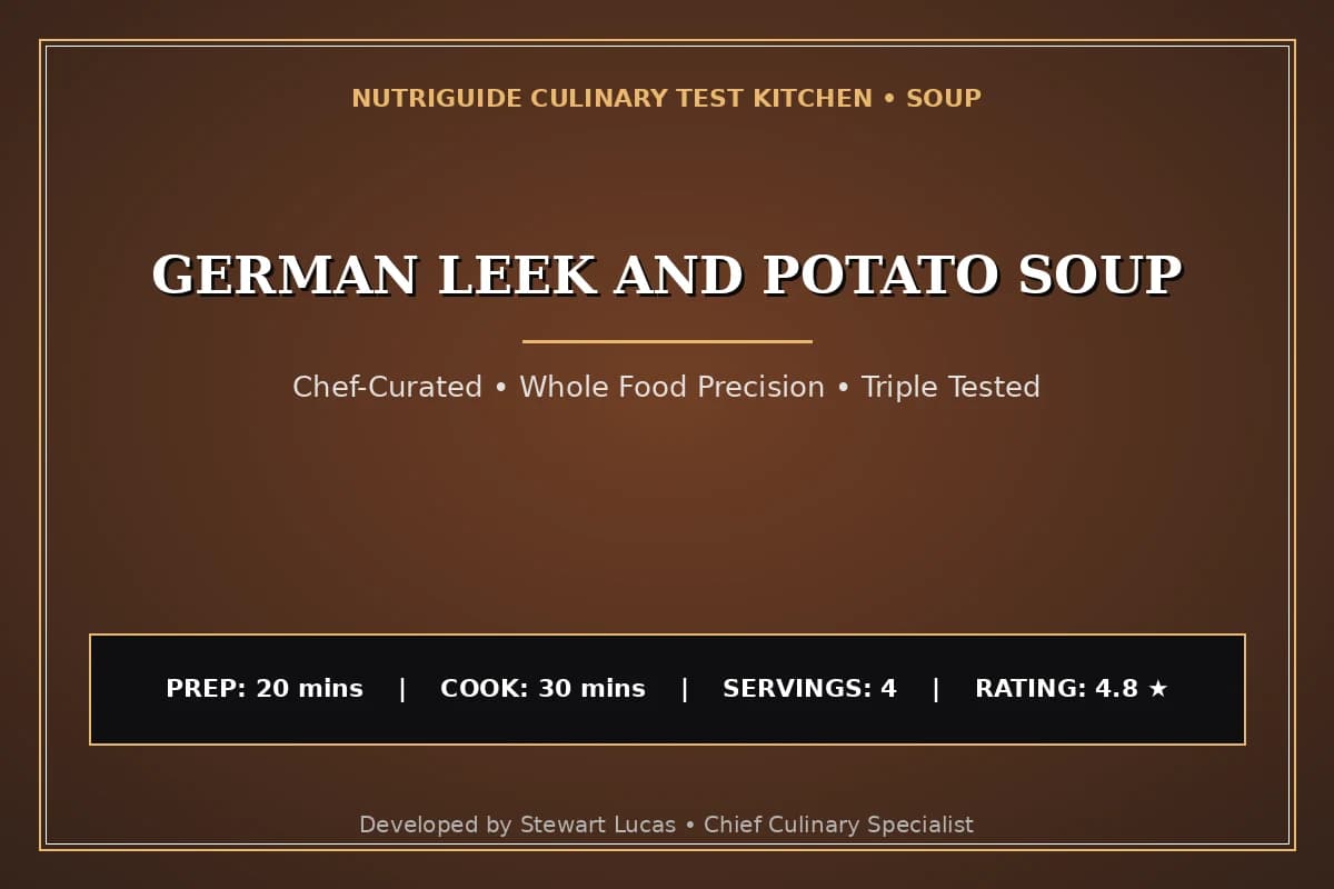 German Leek And Potato Soup