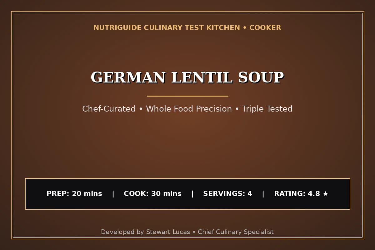 German Lentil Soup