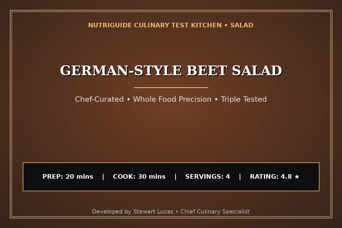 German-Style Beet Salad