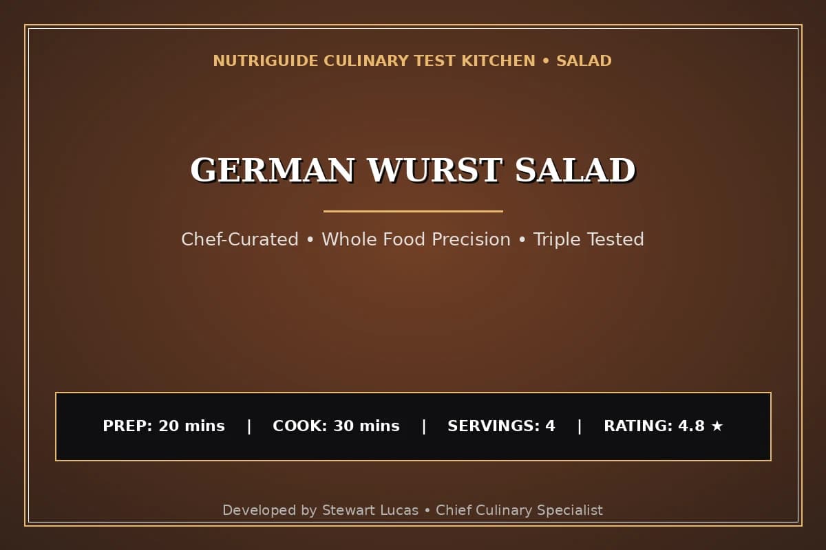 German Wurst Salad