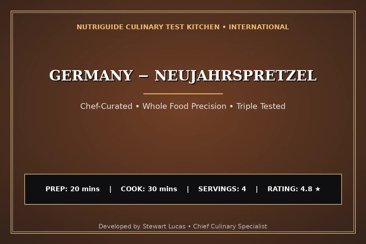 Germany − Neujahrspretzel