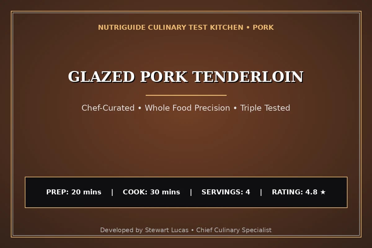 Glazed Pork Tenderloin