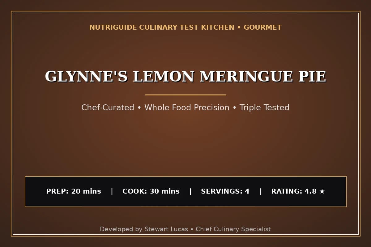 Glynne'S Lemon Meringue Pie