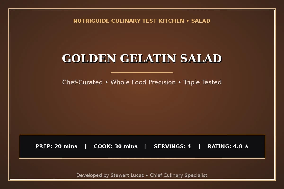 Golden Gelatin Salad
