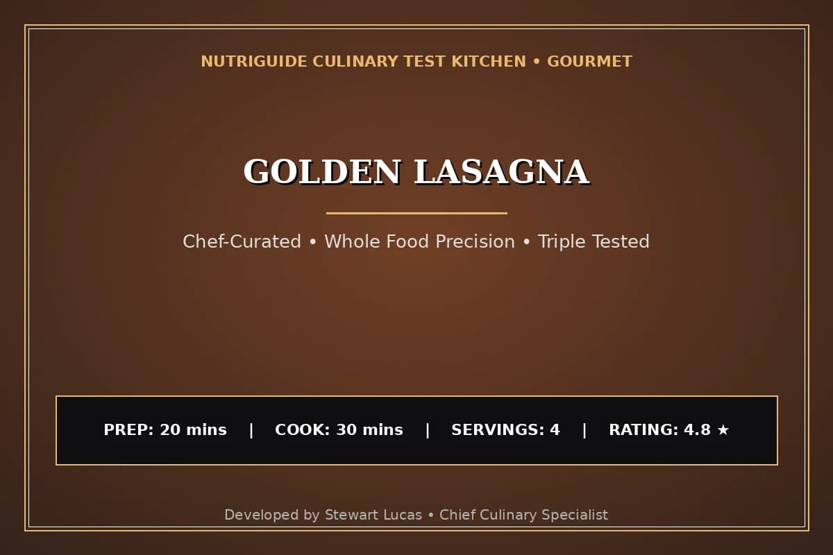 Golden Lasagna