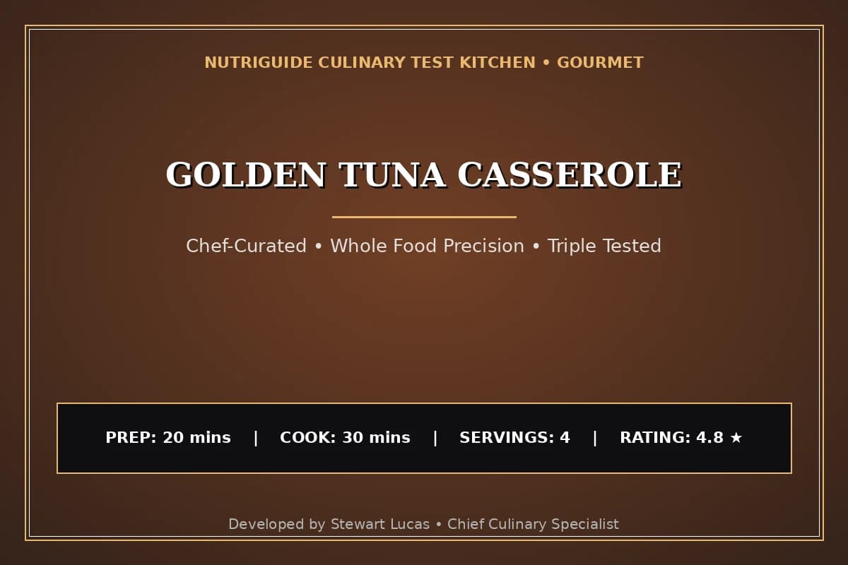Golden Tuna Casserole