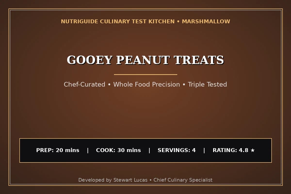 Gooey Peanut Treats