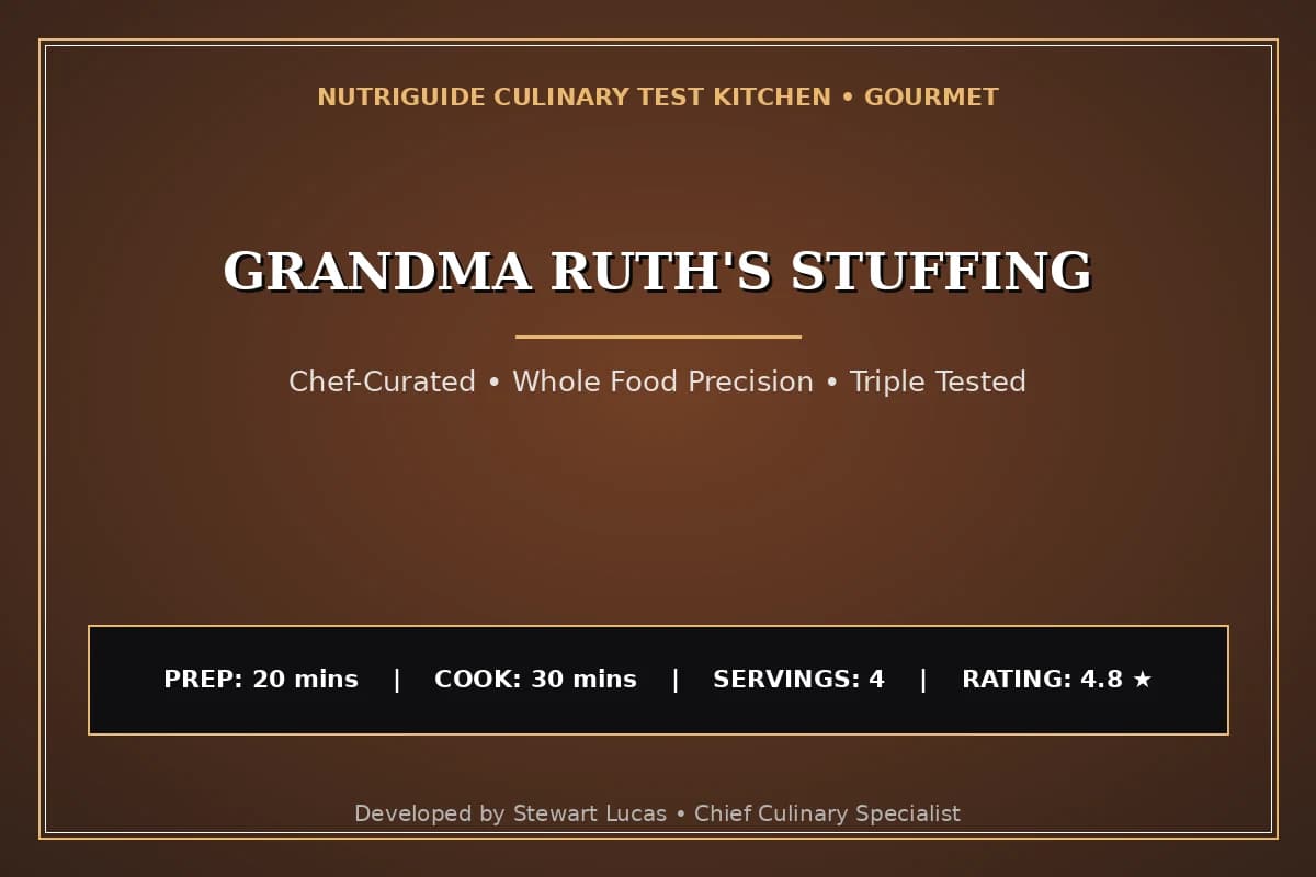 Grandma Ruth'S Stuffing