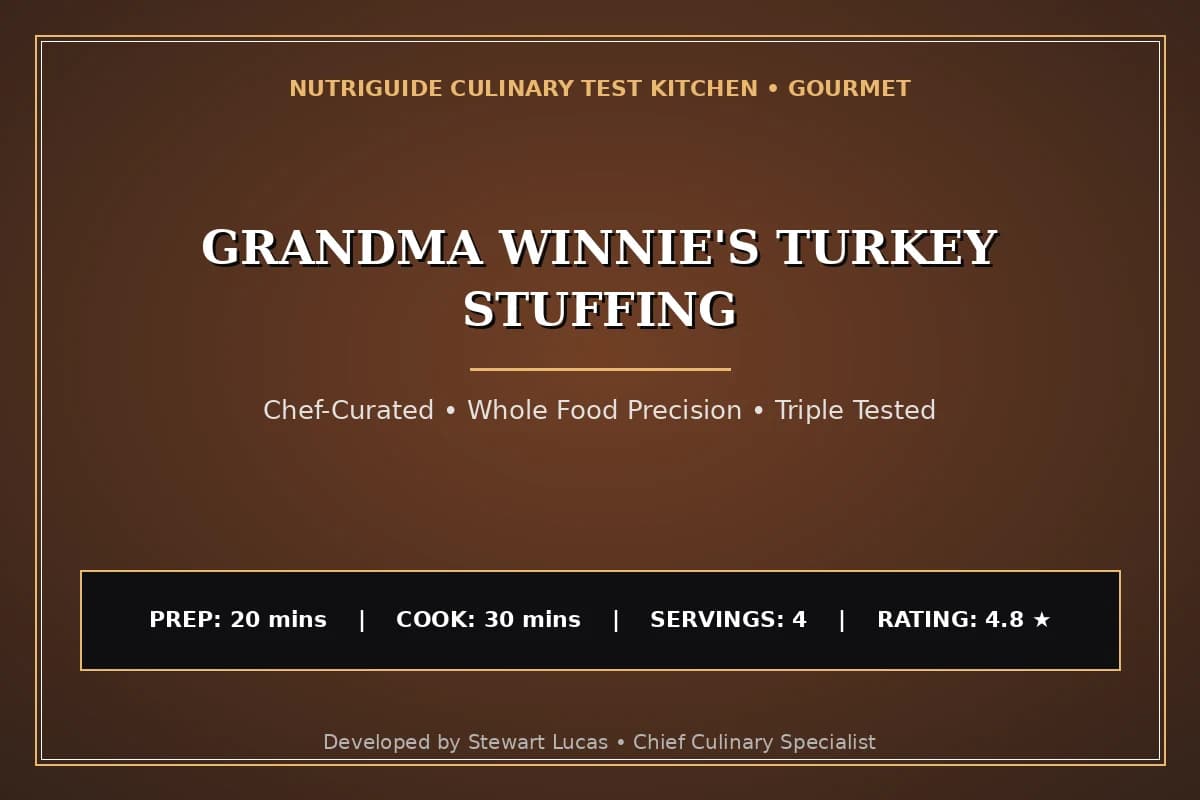 Grandma Winnie'S Turkey Stuffing