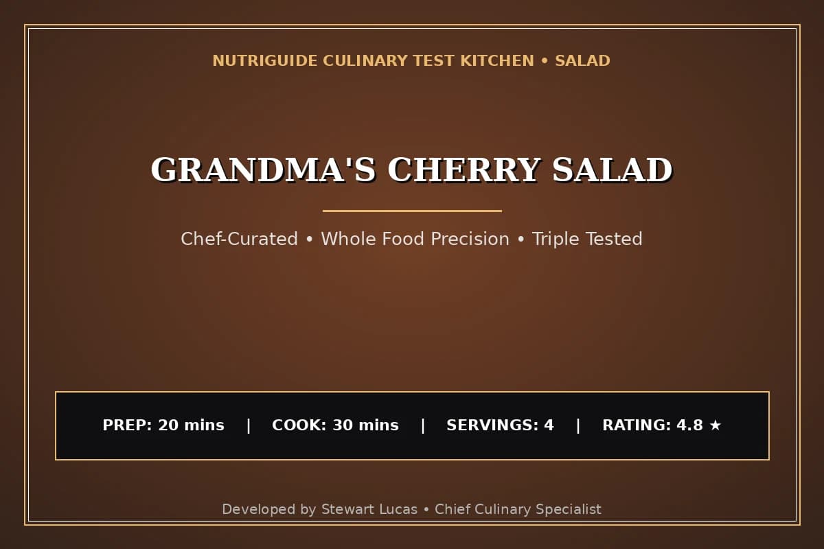 Grandma'S Cherry Salad