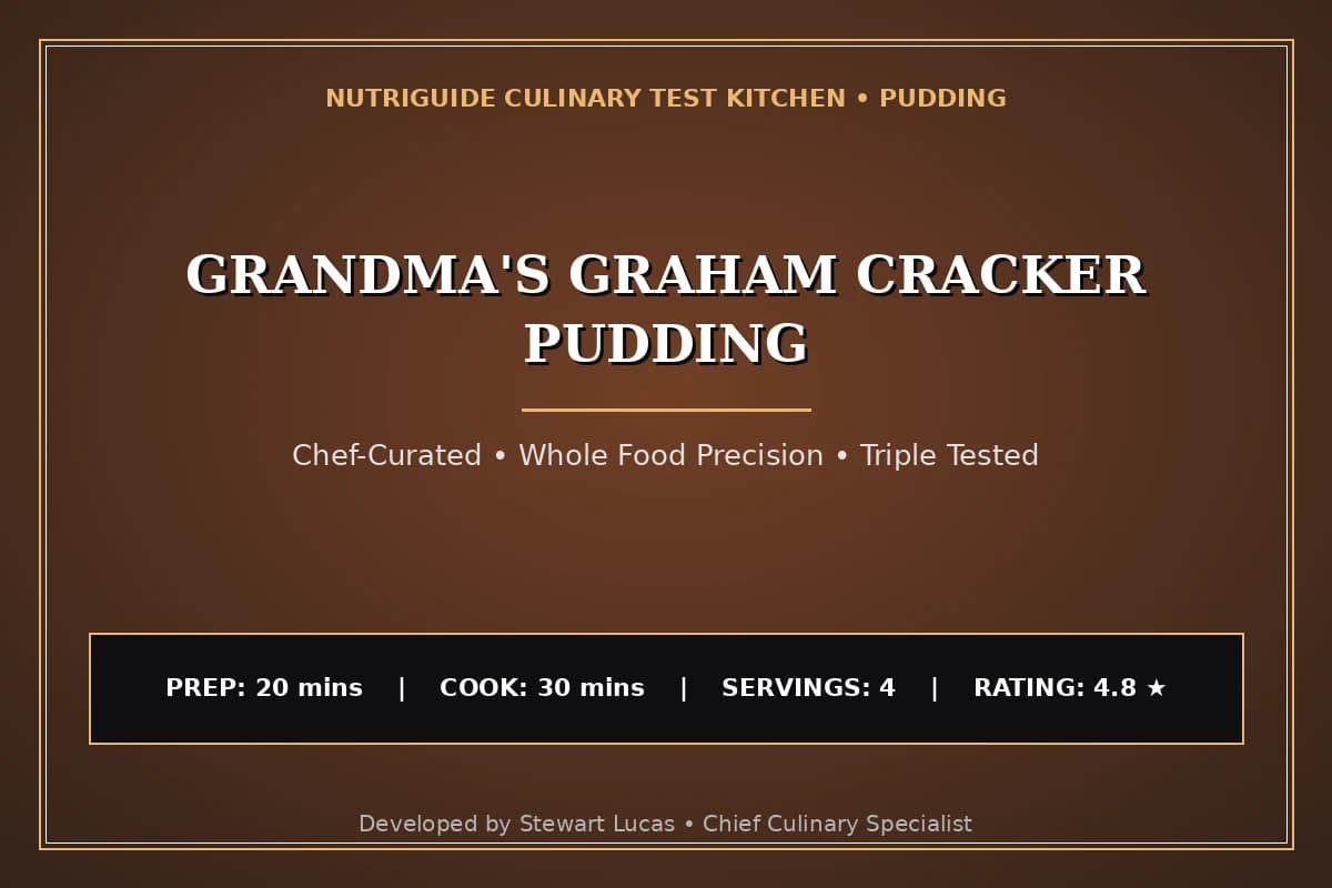Grandma'S Graham Cracker Pudding