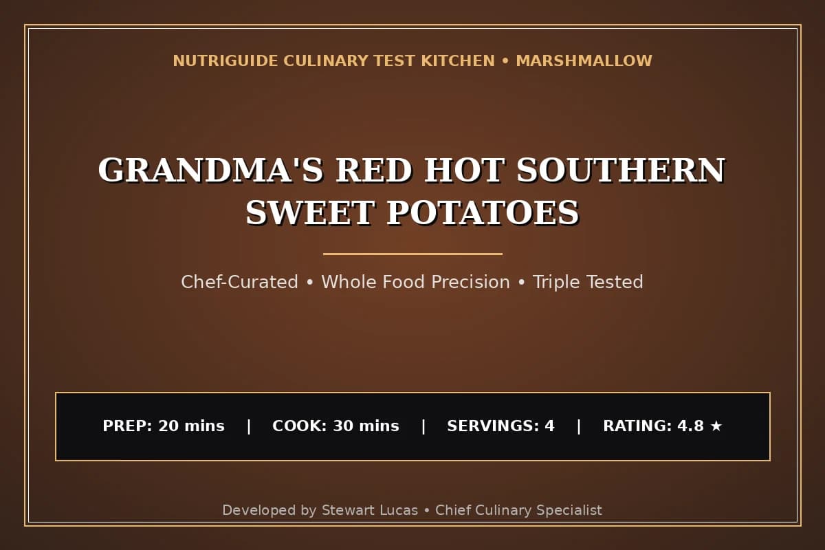 Grandma'S Red Hot Southern Sweet Potatoes