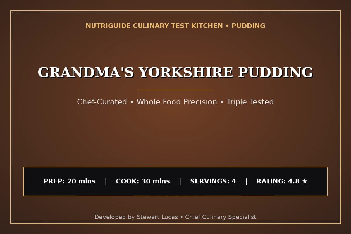 Grandma'S Yorkshire Pudding