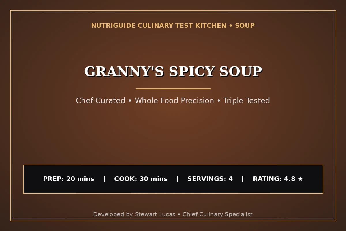 Granny'S Spicy Soup