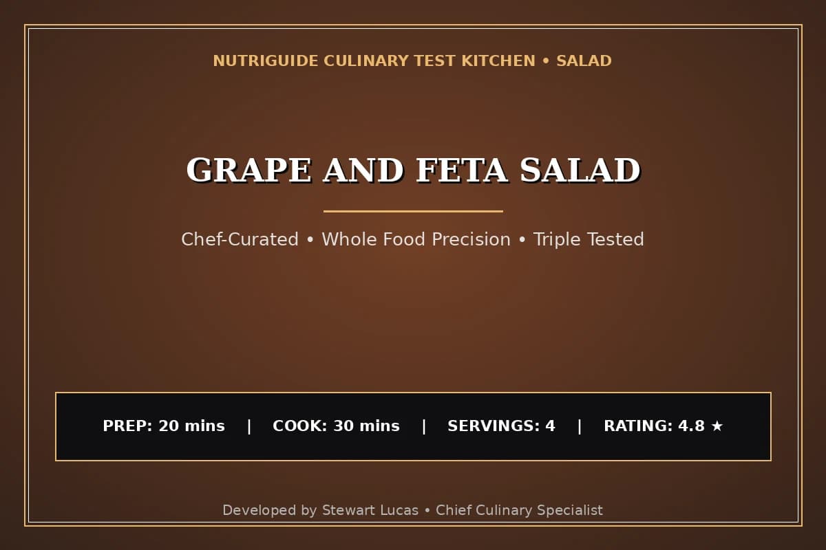 Grape And Feta Salad