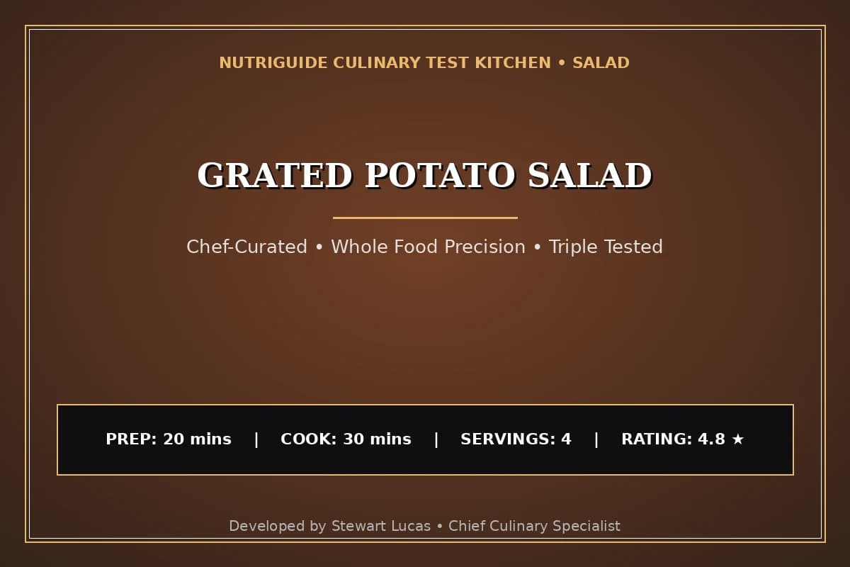 Grated Potato Salad