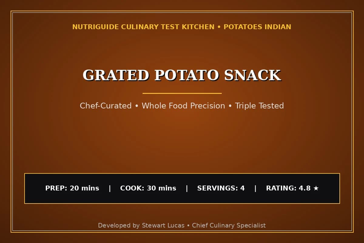 Grated Potato Snack