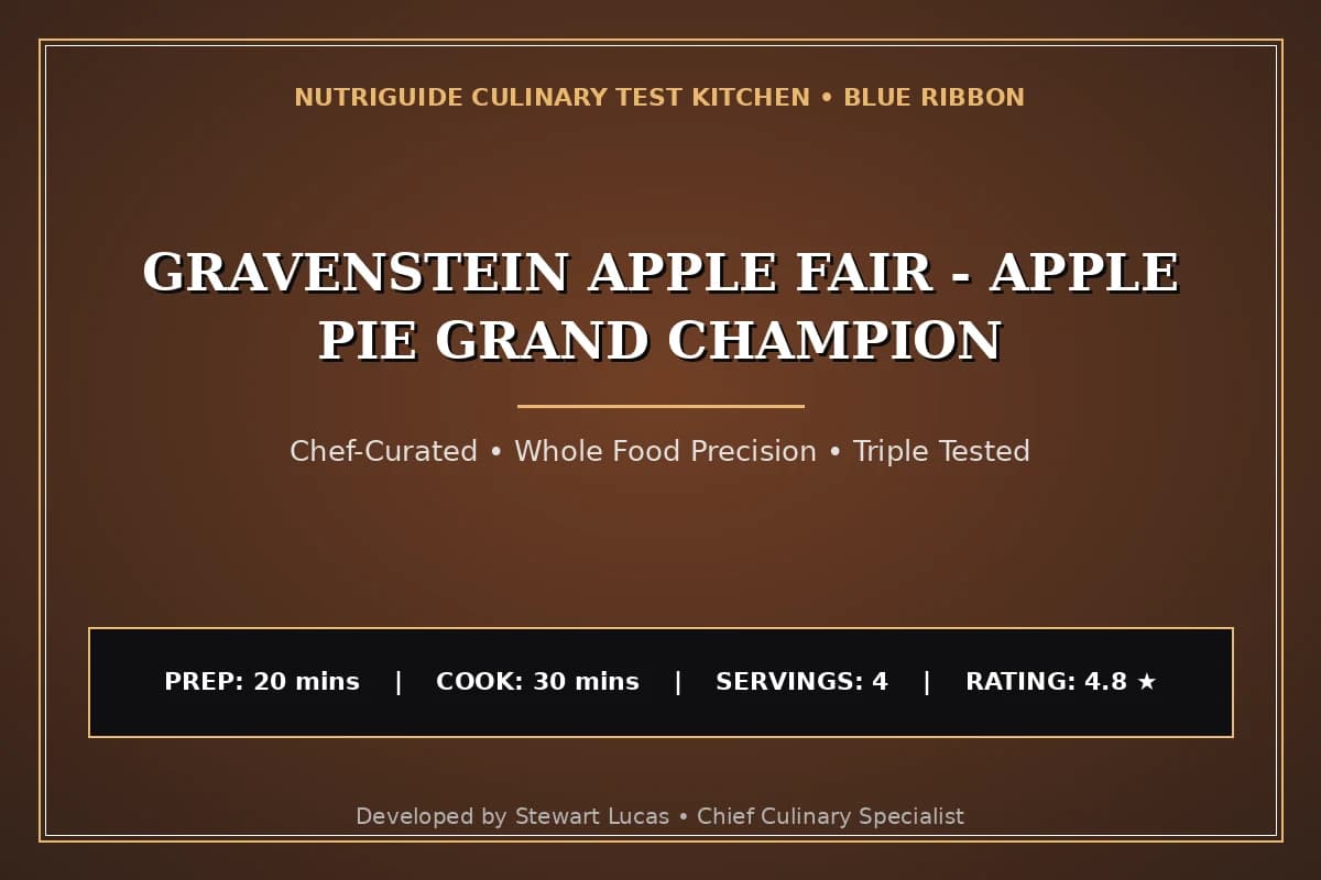 Gravenstein Apple Fair - Apple Pie Grand Champion