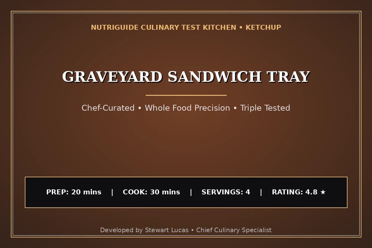 Graveyard Sandwich Tray