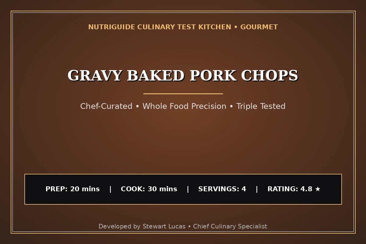 Gravy Baked Pork Chops