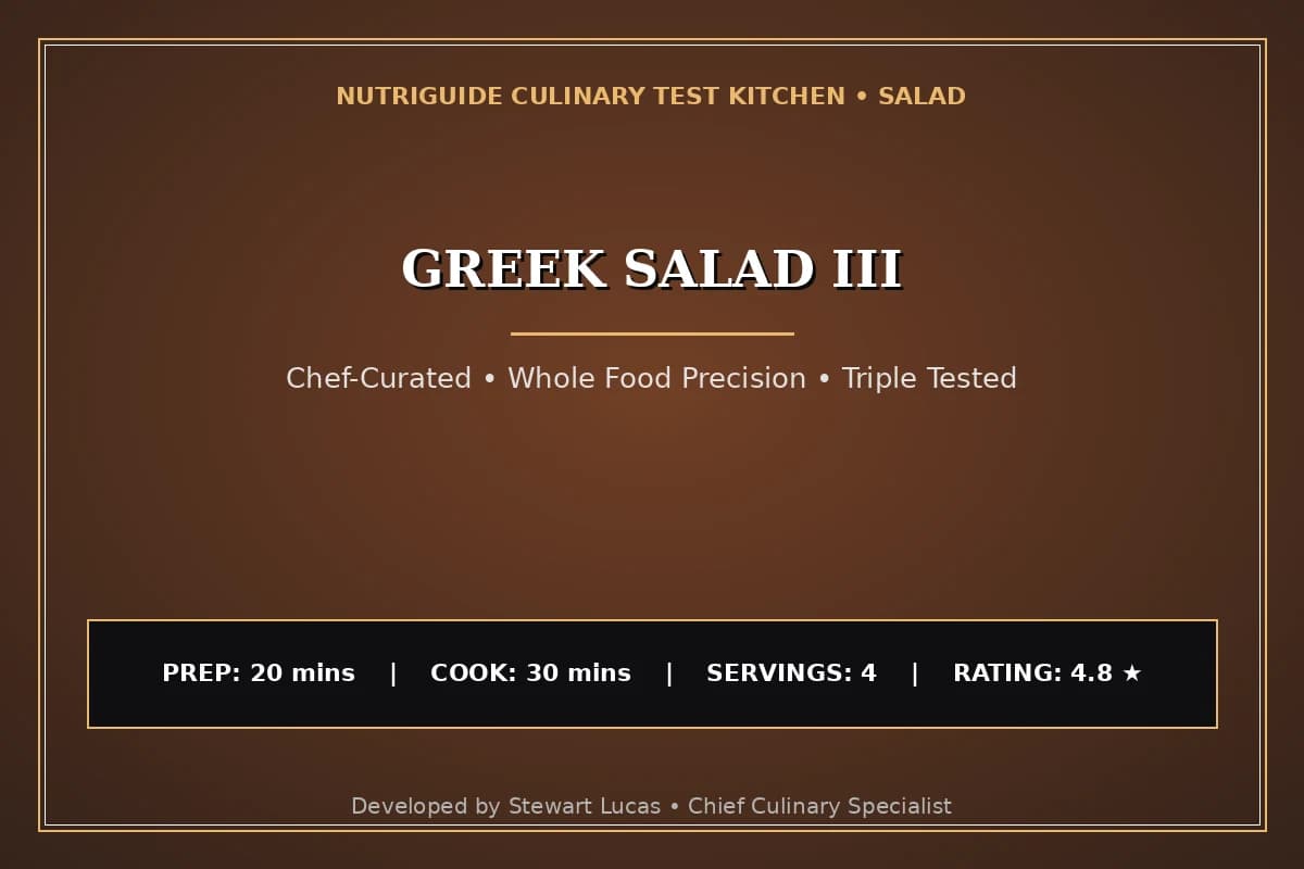 Greek Salad Iii