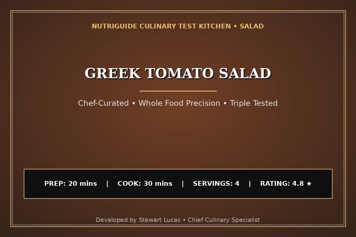 Greek Tomato Salad