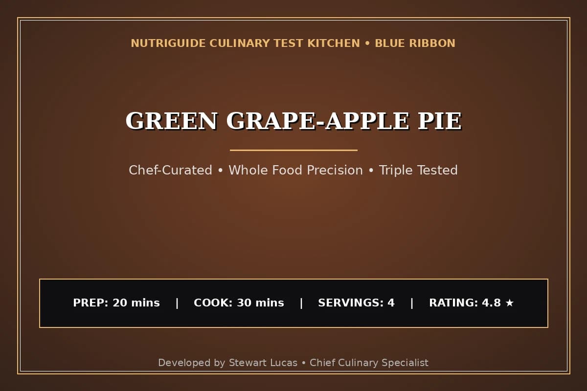 Green Grape-Apple Pie