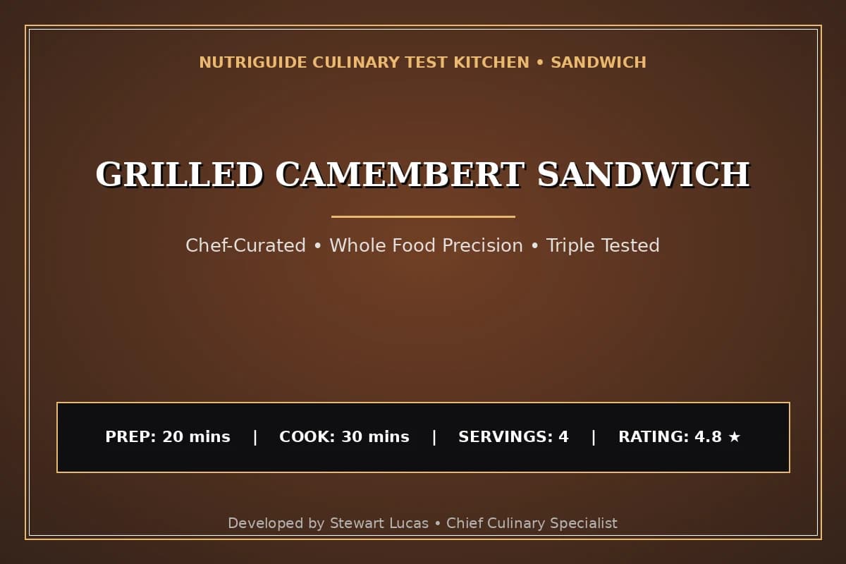 Grilled Camembert Sandwich