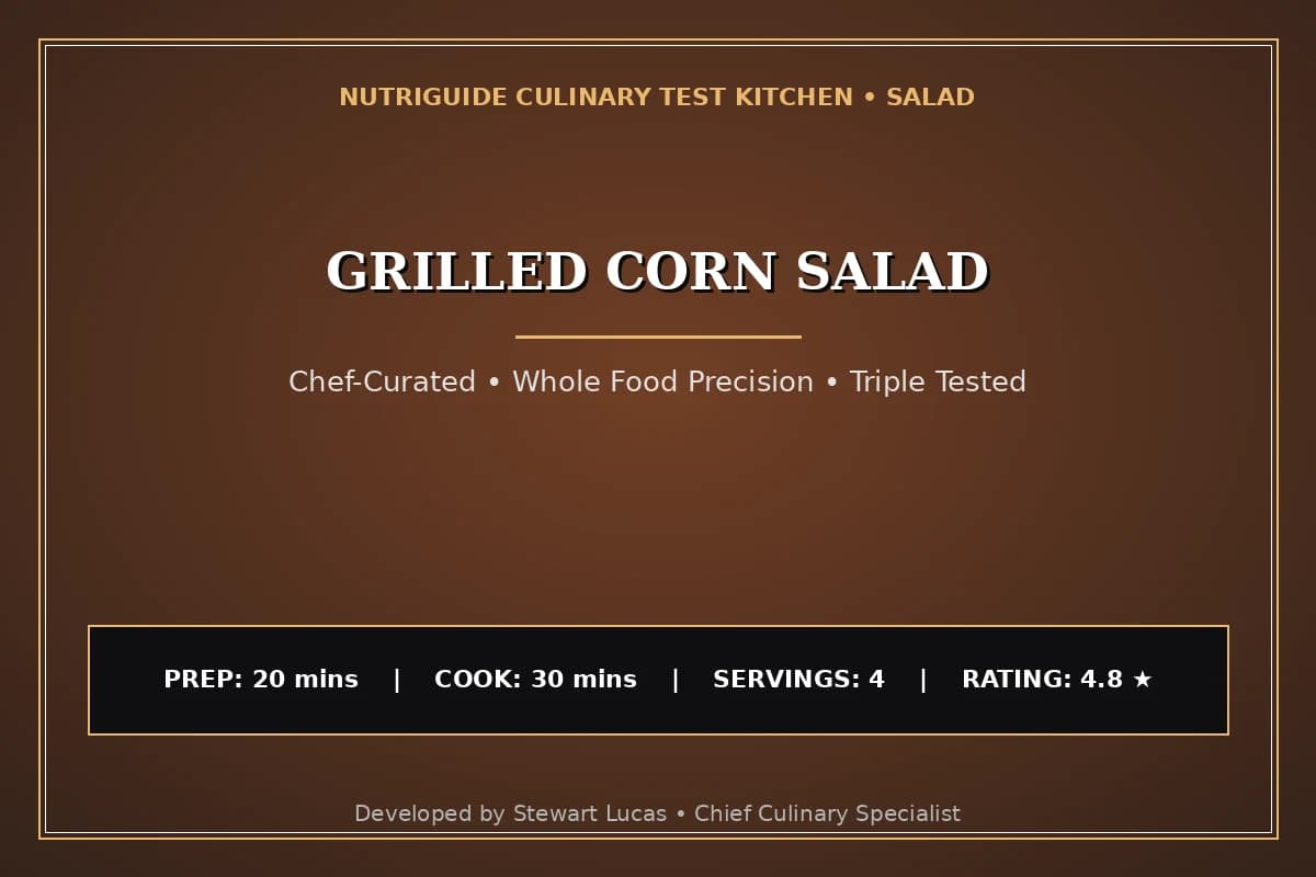 Grilled Corn Salad