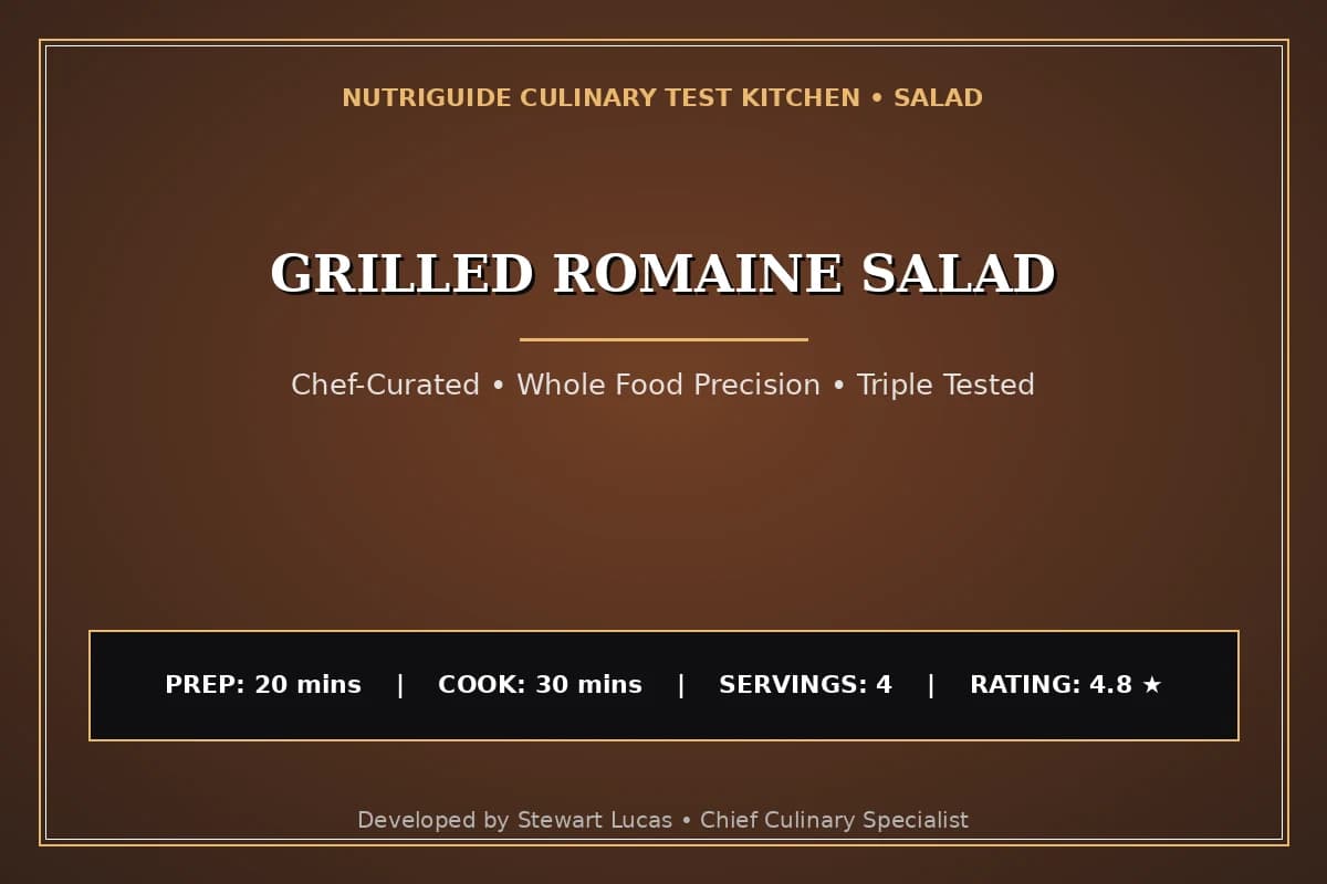 Grilled Romaine Salad