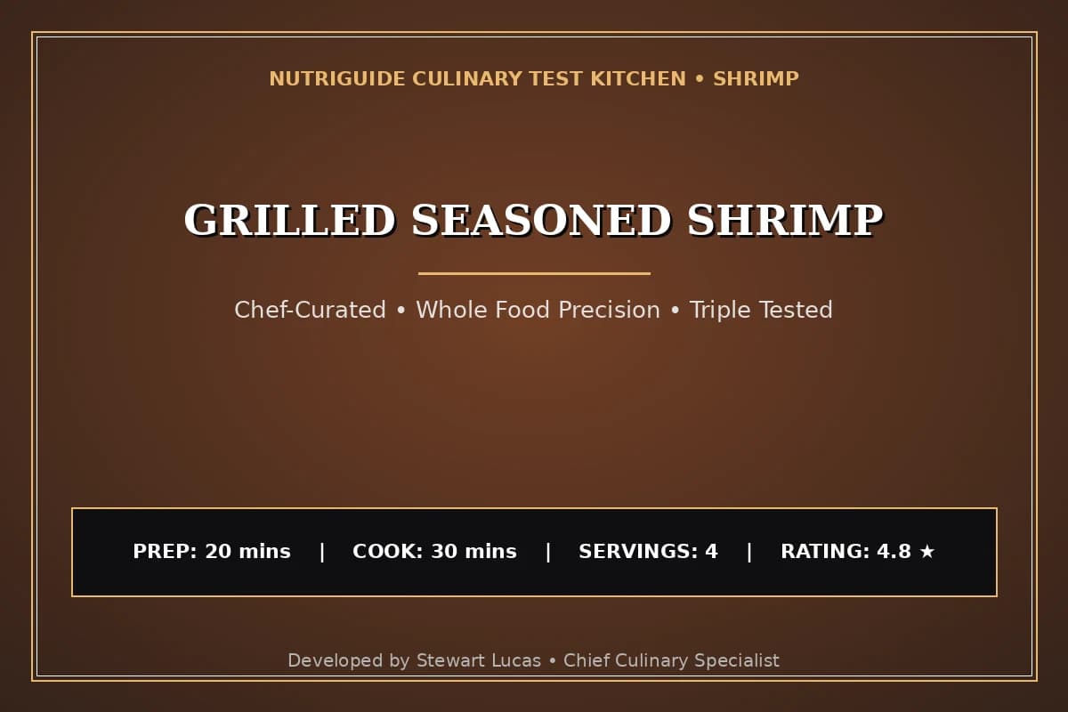 Grilled Seasoned Shrimp