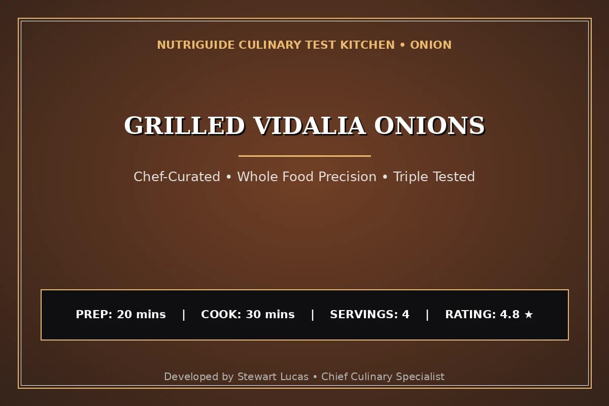 Grilled Vidalia Onions