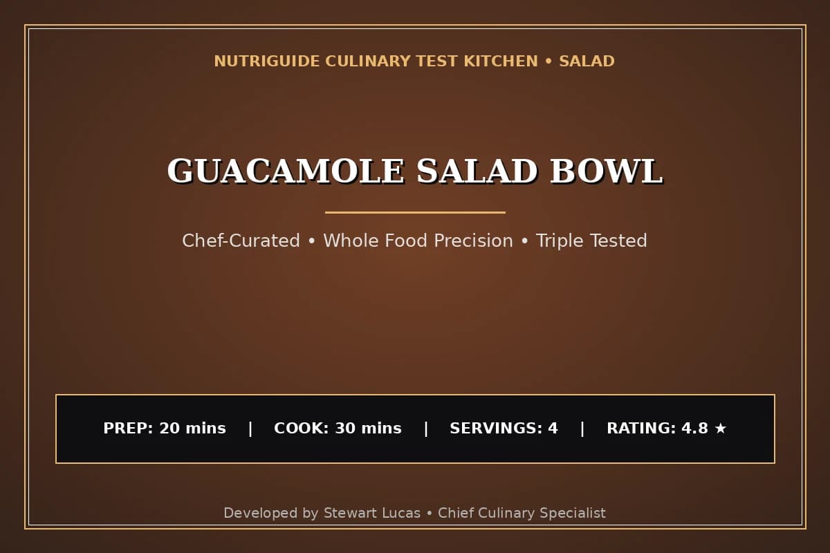 Guacamole Salad Bowl