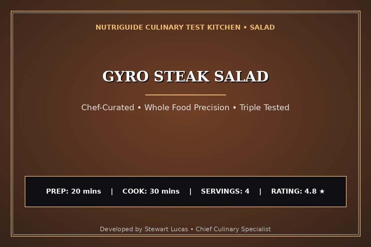 Gyro Steak Salad