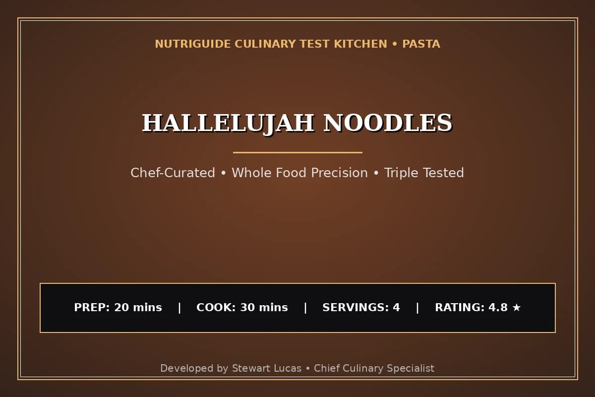Hallelujah Noodles