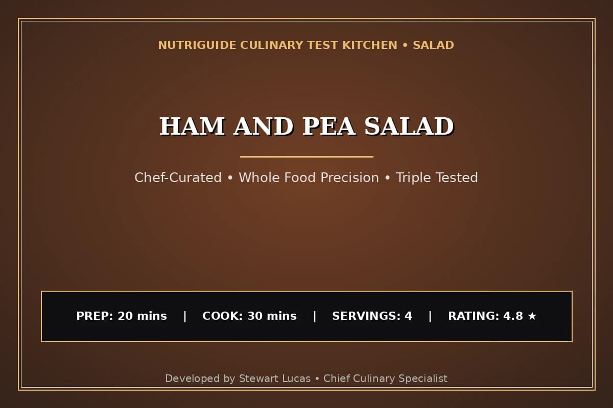 Ham And Pea Salad