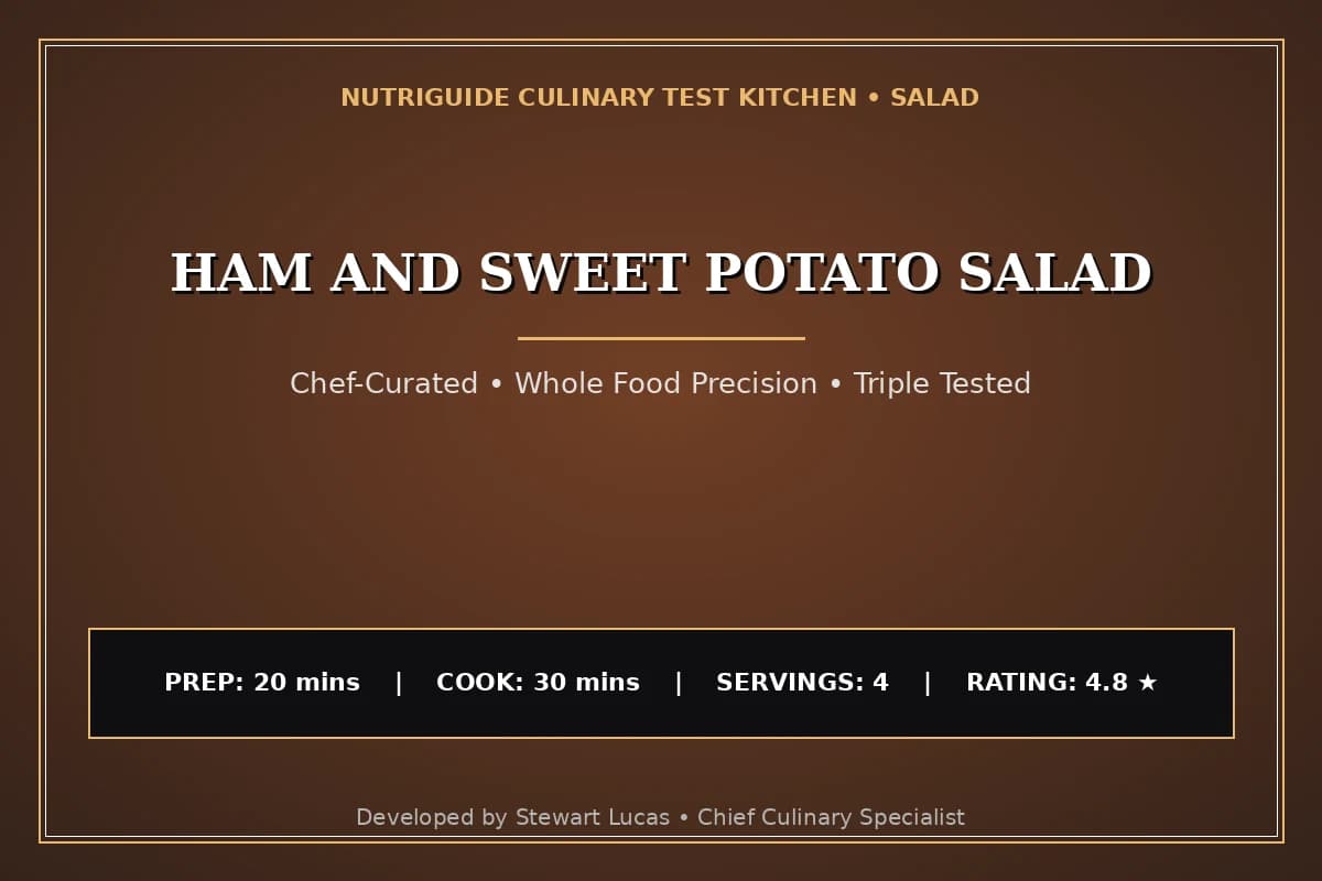 Ham And Sweet Potato Salad