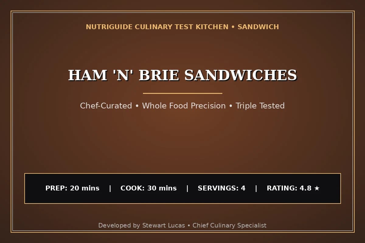 Ham 'N' Brie Sandwiches